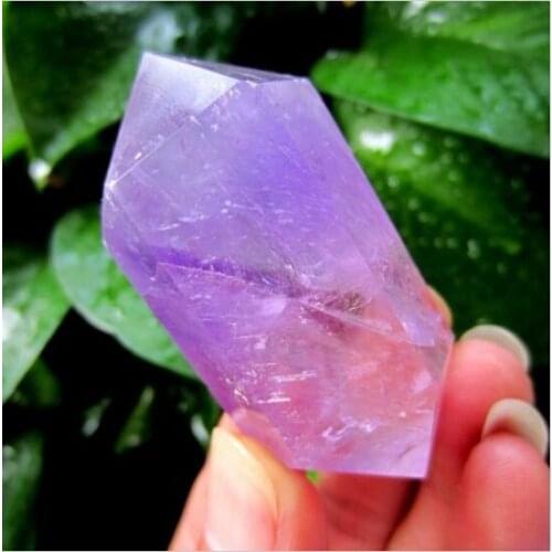 20g natural amethyst quartz wand crystal point Polished Reiki Healing crystals