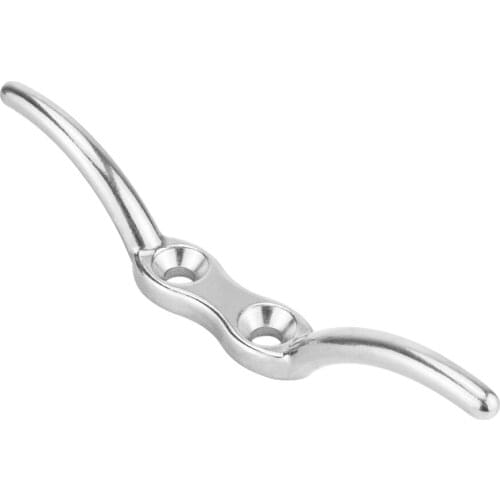 316 Stainless Steel Flagpole Rope Cleat Hook 110mm Boat Mooring Accessories