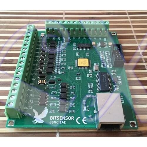 4-axis CNC control card industrial grade CNC milling machine engraving machine Mach3 Ethernet interface with cable