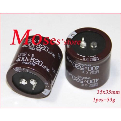 400v 520uf 100% Original new NCC Electrolytic Capacitor capacitance Radial 35x35mm (5pcs)