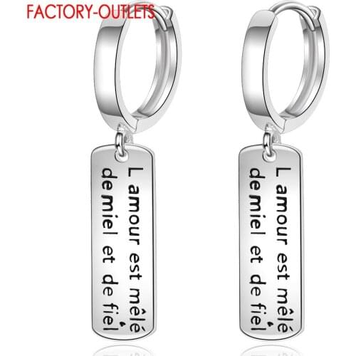 Factory Price Newest Models Genuine 925 Sterling Silver Dangle Earrings For Women High Quality Jewelry Gift For Wife Girlfriend
