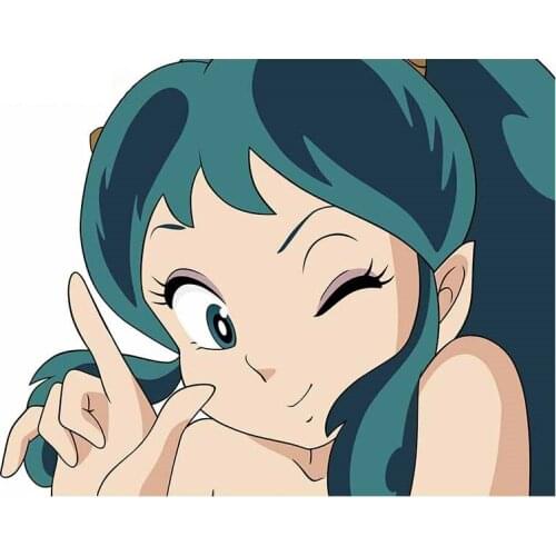 Fuzhen Boutique Decals Exterior Accessories Urusei Yatsura Waterproof Motorcycle Car Stickers Occlusion Scratch VAN Decal PVC