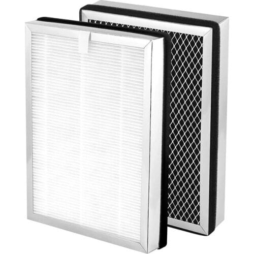 SANQ HEPA Filter Replacement for Medify MA-25 Air Purifier 2-Pack 3 in 1 Filtration True HEPA H13 Filter Pre-Filter