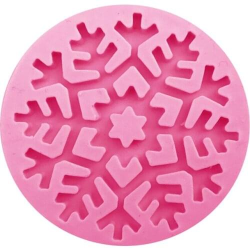 Christmas Snowflake Mould Maple Cooking Tools Fondant Shaped Baking Diy Cake Sugar Craft Fondant Mold Candy