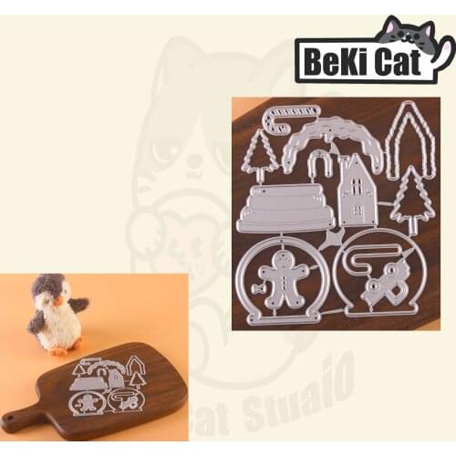 Snow Globe Metal Cutting Dies Stencils for DIY Scrapbooking photo album Decorative DIY Paper Cards