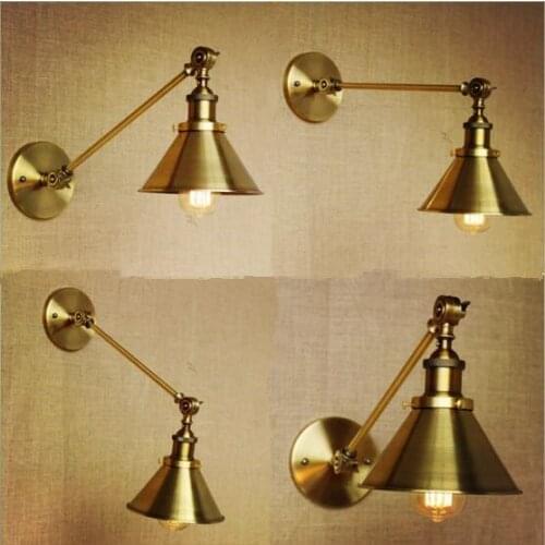 30CM Adjsutable Long Arm Industrial Wall Lamp Dinning Room Wandlamp Edison LED Retro Vintage Wall Light Fixtures Lampara Pared