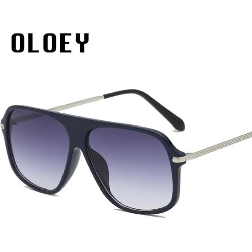 Fashion Big Square Frame Woman sunglasses Style Gradient Sunglasses Vintage Brand Design Sun Glasses Oculos De Sol