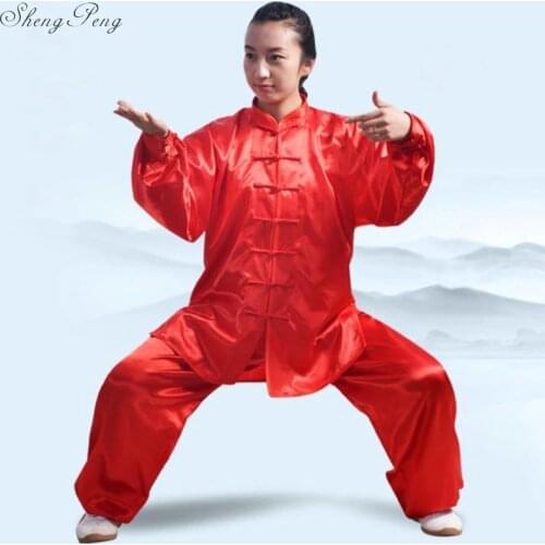 Traditional tai chi clothing wushu clothing traditional chinese kung fu clothing for women kung fu uniform taiji clothing Q094
