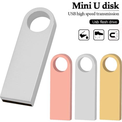Key Pendrive 128GB U Disk 64GB 32GB 128GB 16GB 8Gb 4GB Metal CLE Usb Flash Drives Memoria Usb Stick Pen Drive Usb 2.0 Flash Disk