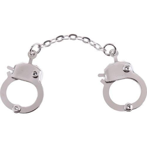 1:6 Metal Handcuffs Model for 12' Action Figure Doll Toys Soldier Model Toy