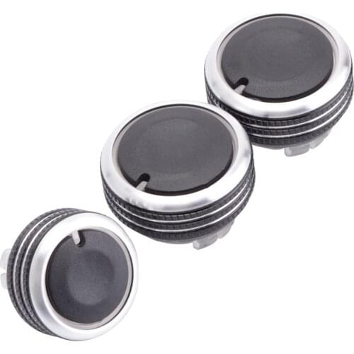 ABS Car Air Conditioning Heat Control Switch Knob Cover AC Knob For VW Santana New Je.tta for Skoda Car Accessories