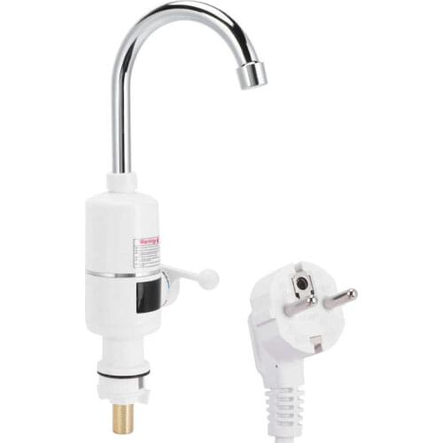 AC 220V 3KW Hot And Cold Water Faucet Kitchen Instant Heating Water Dual Use With LCD Screen Temperature Display Hot For Kitchen