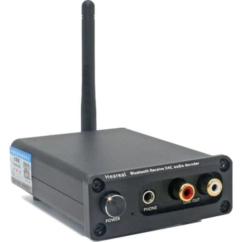 Bluetooth Receiver DAC HiFi Audio Decoder Support APTX-HD 24-bit/48KHz CSR8675 (APTX-HD)+Muses02