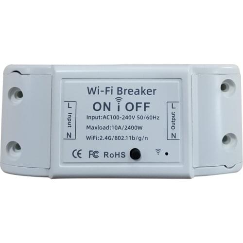 DIY WiFi Smart Light Switch Universal Breaker Smart Life APP Wireless Remote Control Works with Alexa Google Home