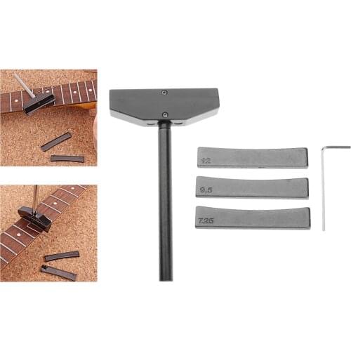 Guitar Fret Press Caul Inserts 7.25/9.5/12 Fingerboard Fret Press Caul Insert Guitar Accessory