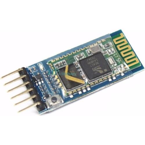 1PCS HC05 HC-05 master-slave 6pin Master Machine, integrated Bluetooth serial pass-through module, Original version for Arduino