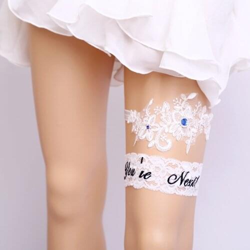 Gtglad New Lace Wedding Garter flowers Womens Sexy Garters romantic Marriage Ceremony Bridal Thigh ring suspenders accessories