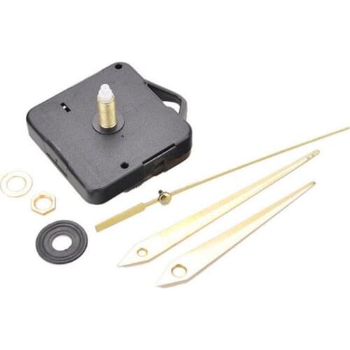 Quartz Wall Clock Movement Mechanism DIY Repair Part Set 22mm Spindle Long Hands