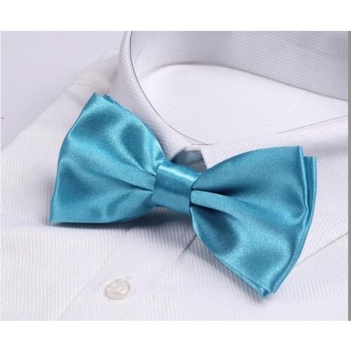 2019 bow tie Solid butterfly ties for men corbatas gravata
