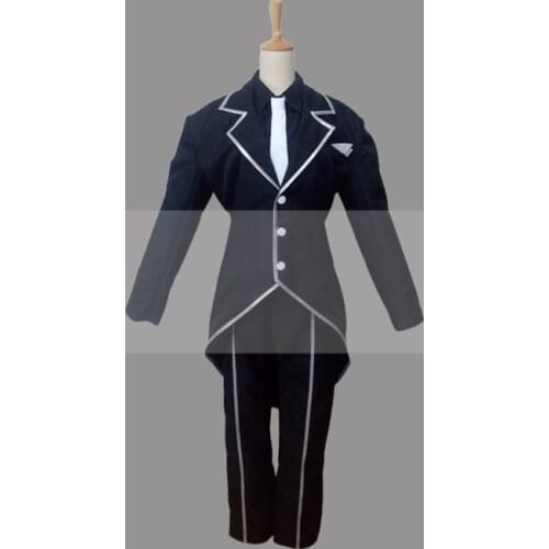 Customize Overlord Sebas Tian Cosplay Costume Outfit