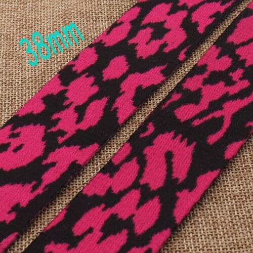 1.5"Ethnic Webbing Purse Strap,Soft Smooth Pink Webbing Purse Bag,webbing buckle,Dog Collar,Woven Belt,Straw Trim-38mm