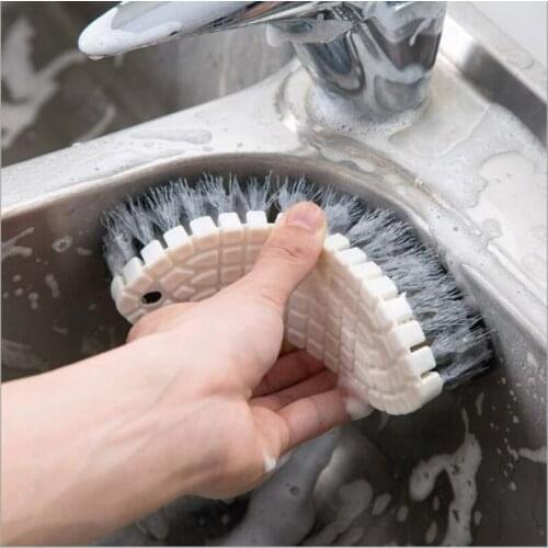 Cleaning Brush Kitchen Stove Cleaning Brush Flexible Pool Brush Bathtub Tile Brush Bathroom Brush Without Dead Corner Floor Brus