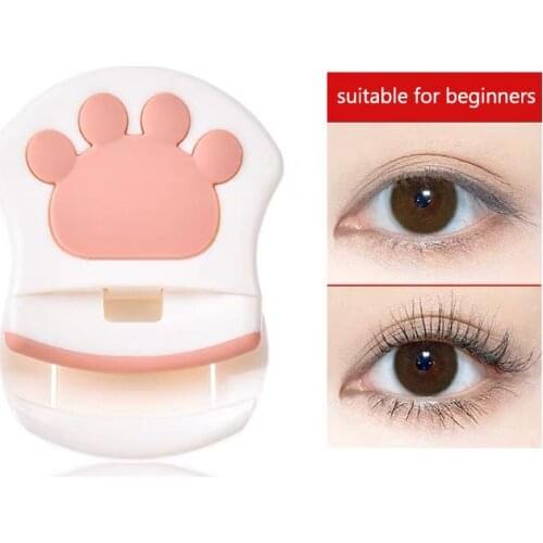 Makeup Eyelash Curler Beauty Tools Lady Women Lash Nature Curl Style Cute Eyelash Handle Curl Eye Lash Curler 2 Colors