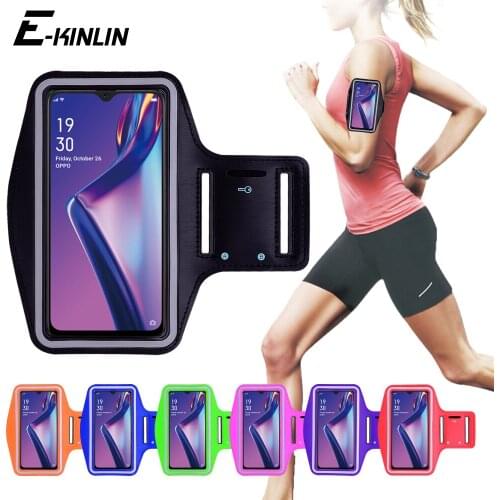Running Jogging Gym Sports holder Bag Pouch Cover Arm Band Phone Case For OPPO A16 A15s A15 A1k A12e A11x A11k A1 A12 A11 2019