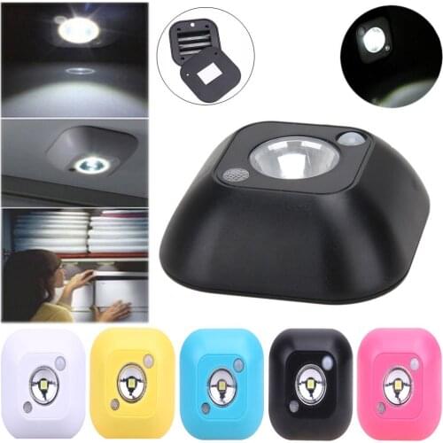 Light Control Human Induction Lamp Night Light LED Dual Light Control Energy Saving Creative Bedside Cabinet Corridor Lights