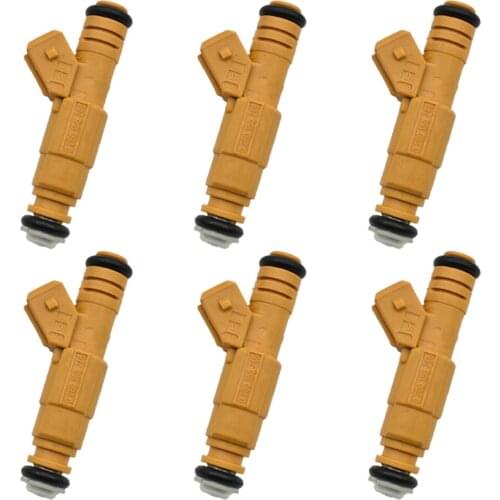6pcs/lot 0280155746 Fuel Injector Fits For 97-98 Volvo 960 S90 V90 2.9L 87-98 Jeep 4.0L Dodge Chevy