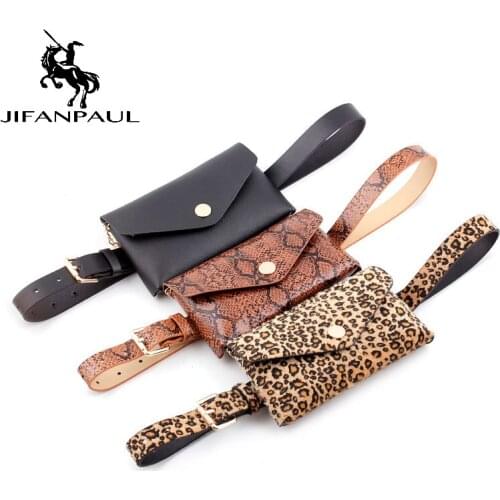 JEANPAUL Women Genuine leather belts for cow skin female girdle Snake belt and belt bag Pin Buckle Waistband good Quality