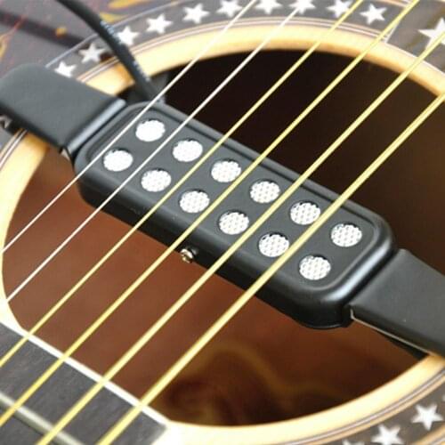 Guitar Pickup Sound Pickup for Acoustic Guitar Transducer Microphone Wire Amplifier Speaker Guitar Parts