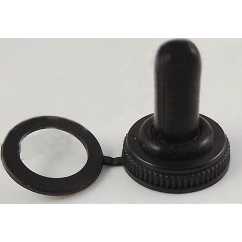 10pcs 12mm button switch caps toggle switch cover waterproof rubber sleeve WPC-05 waterproof switch cap