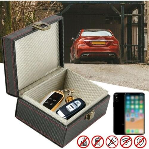 Anti Theft Box Key Fob Protector Radiation-proof Mobile Phone Box Car Keyless Signal Blocker Security