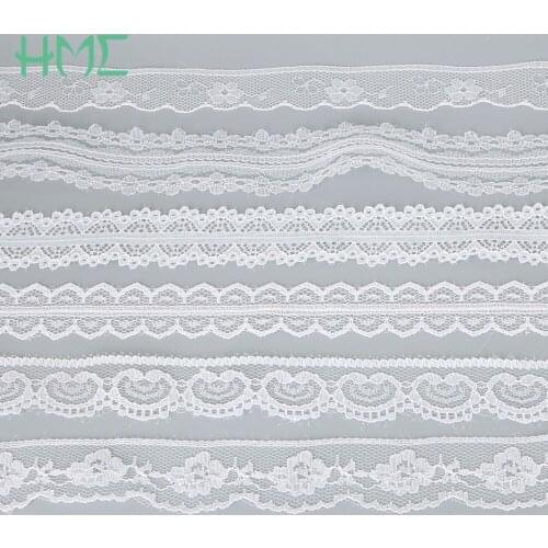 New Arrival White 10 Yards of Beautiful Lace Ribbon, DIY Jewelry / Clothing accessories For Sewing Decoration DIY Craft Making