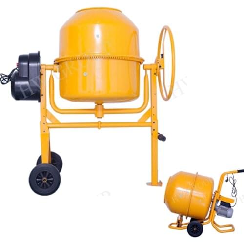 Gasoline/Electric Motor/Diesel Mobile Drum Concrete Mixer 125L 160L 180L/concrete mixer