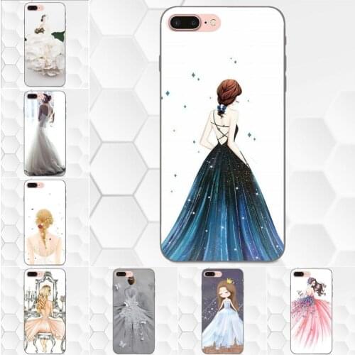 Wedding Dress Girl For Galaxy C5 C7 J1 J2 J3 J330 J5 J6 J7 J730 2017 Ace Core Duo Max Mini Plus Prime Pro Back Phone Case