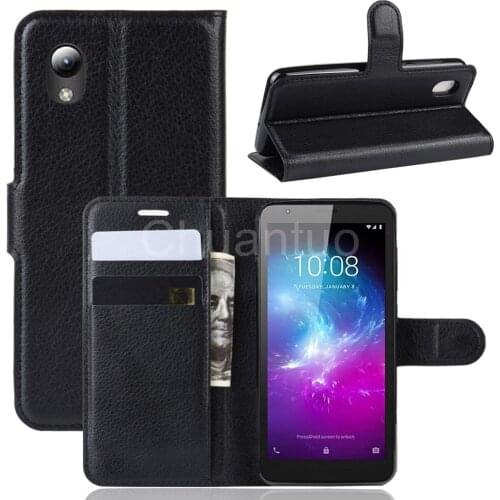 Book Style PU Leather Case Cover for ZTE Blade A3 2019 Flip Wallet Phone Bags Cases with Stand for ZTE Blade A3 2019