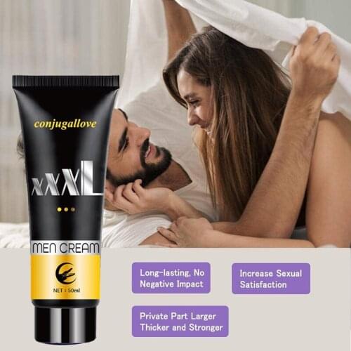 Big Man Penis Enlargement Cream 50ml Increase Erection Sex Products Blood Circulation Growth Increase Size Penis Massage Cream
