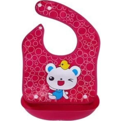 For Kitchen Waterproof EVA No Sleeve Bibs Children Apron Long Sleeve Feeding Smock Bibs Kids Eating Breastplate Kid Baby Clothin