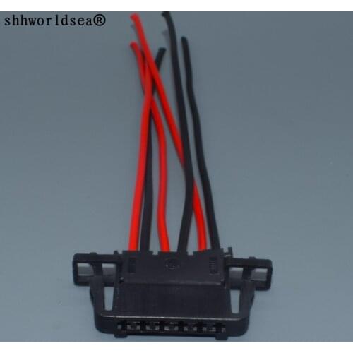 Worldgolden 6Pin 1.5mm Auto Pulg 1747251-1 For VW Polo Golf Audi Skoda Fabia Electronic Accelerator Pedal Connector 3B0972706