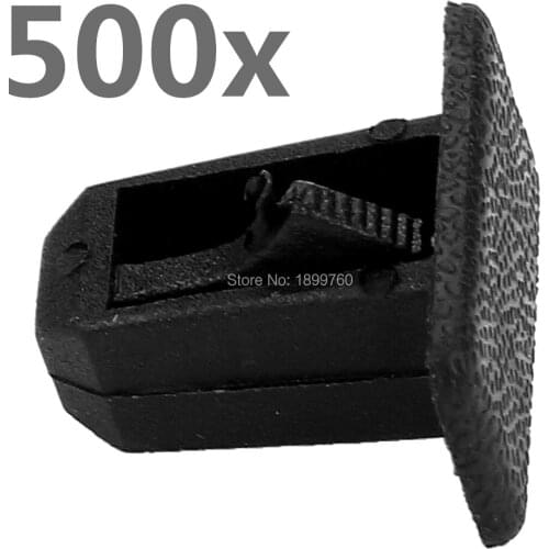 Set of 500 Pcs High quality parts Rocker Panel Black Nylon Clips Retainer 5FR56DX9 for Grand Cherokee