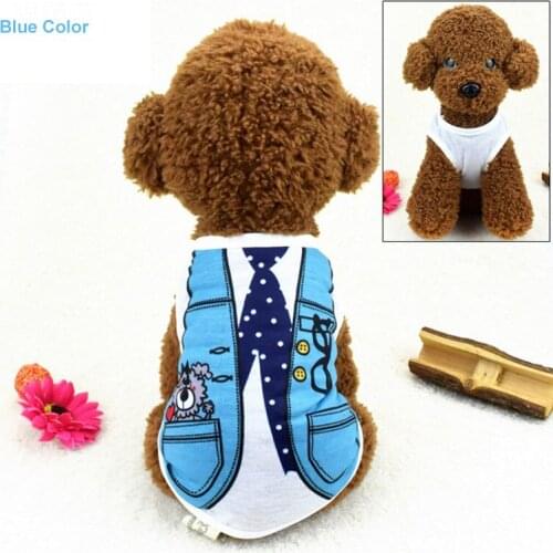 Dog Clothes Newest Cute Unisex Pet Summer Clothes Puppy Dog Cat Vest T Shirt Coat Soft Cotton Material