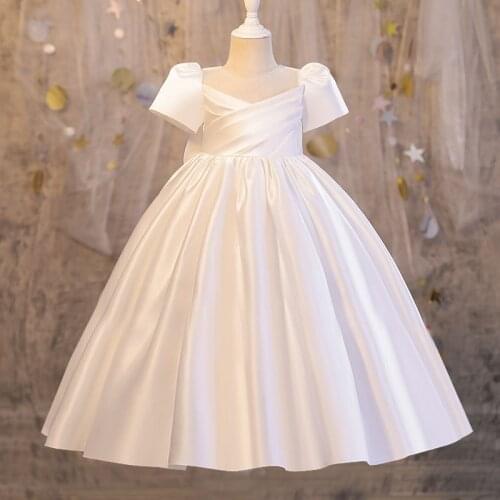 Party Childrens Clothing Baby Luxury Evening Dress Girls Banquet Formal Wear Kids Clothes Wedding Romantic Bridesmaid Dresses