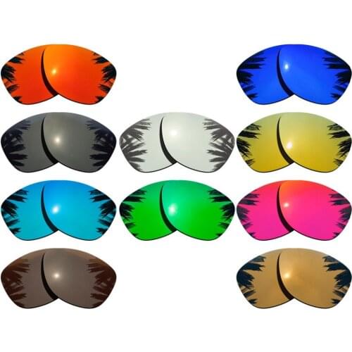 Polarized Mirrored Coating Replacement Lenses for-Oakley Garage Rock Frame Multi-Colors