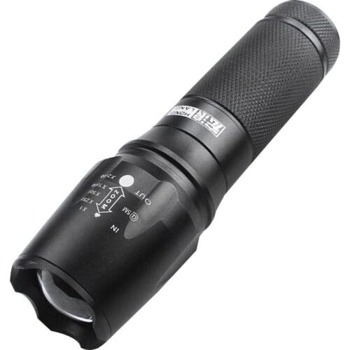 LED aluminum alloy strong light flashlight t6 26650 strong light flashlight outdoor lighting flashlight strong light flashlight