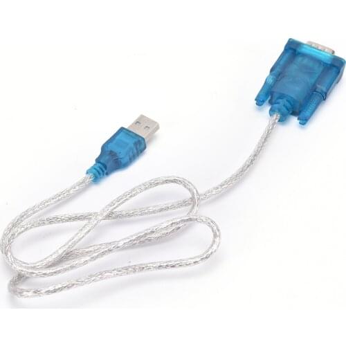 USB to RS232 Serial Port 9 Pin DB9 Extension Cable Serial COM Port Adapter Convertor Z17 Drop Ship