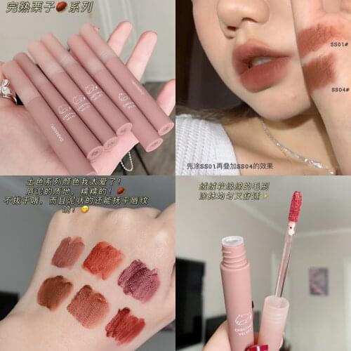 Velvet Matte Liquid Lipstick Long Lasting Waterproof Smooth Matte Lip Gloss Tattoo Lip Stick Red Lip Tint Cosmetic Lip Makeup