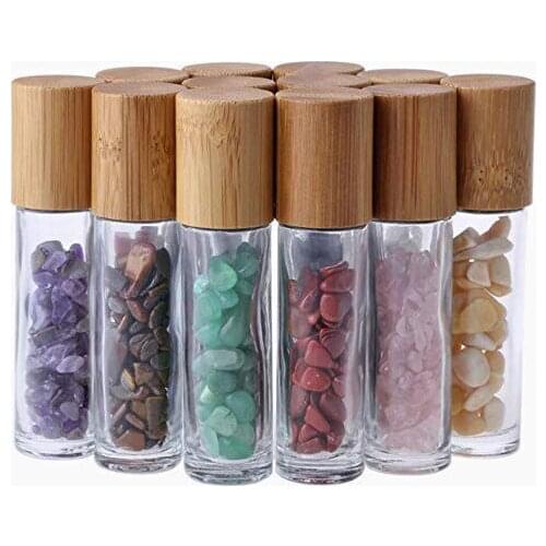 10Ml 15Ml Clear Eye Roll On Roller Bottle Essential Oils Refillable Perfume Bottle Deodorant Container For Doterra Essential Oil