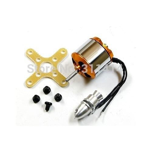 2pcs/lot XXD A 1510 A1510 2200KV Brushless Outrunner Motor For Mini RC Aircraft KK Multicopter X-Axis Quadcopter UFO